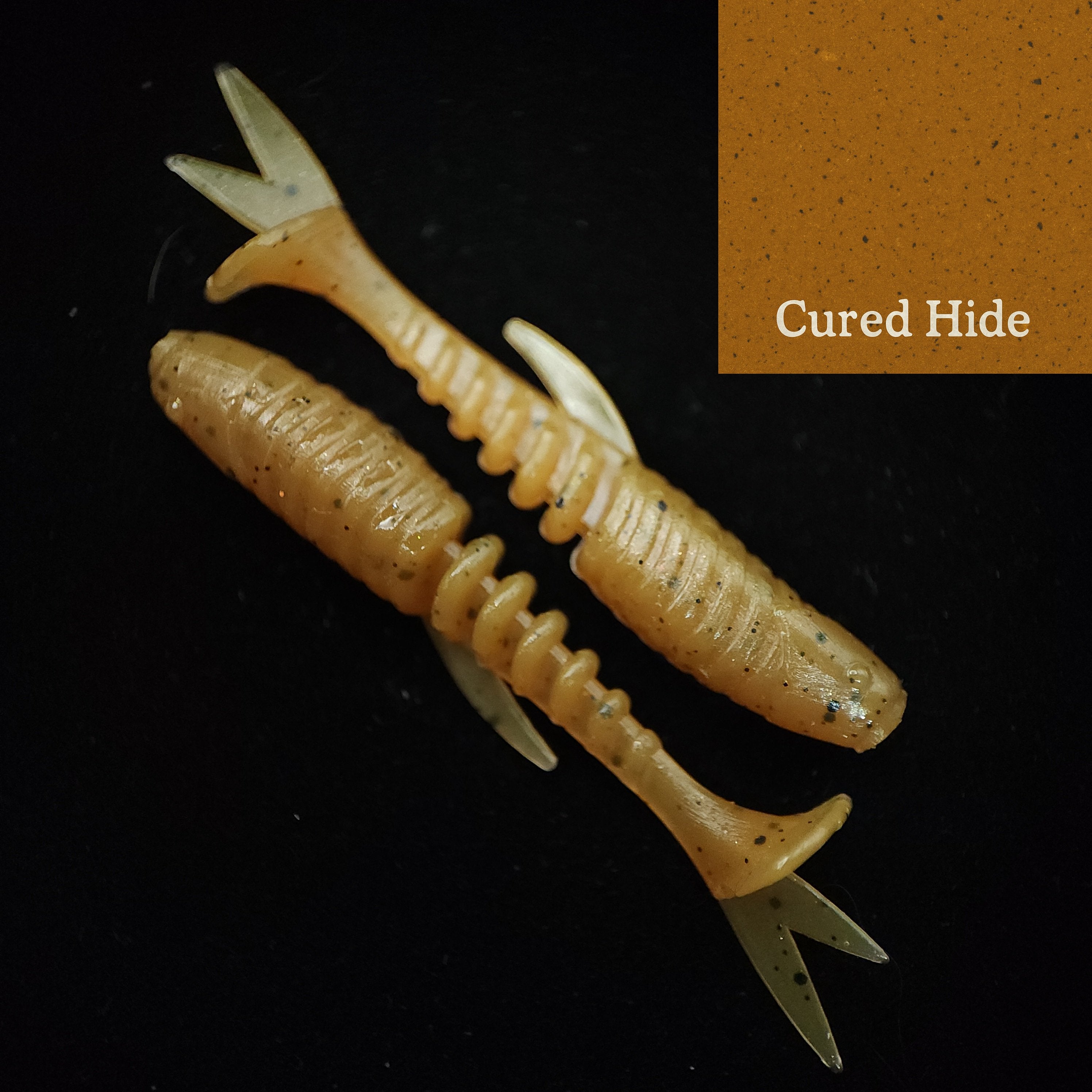 Jar of 2" Inch Micro Swimbait "Tennessee Creek Shark"