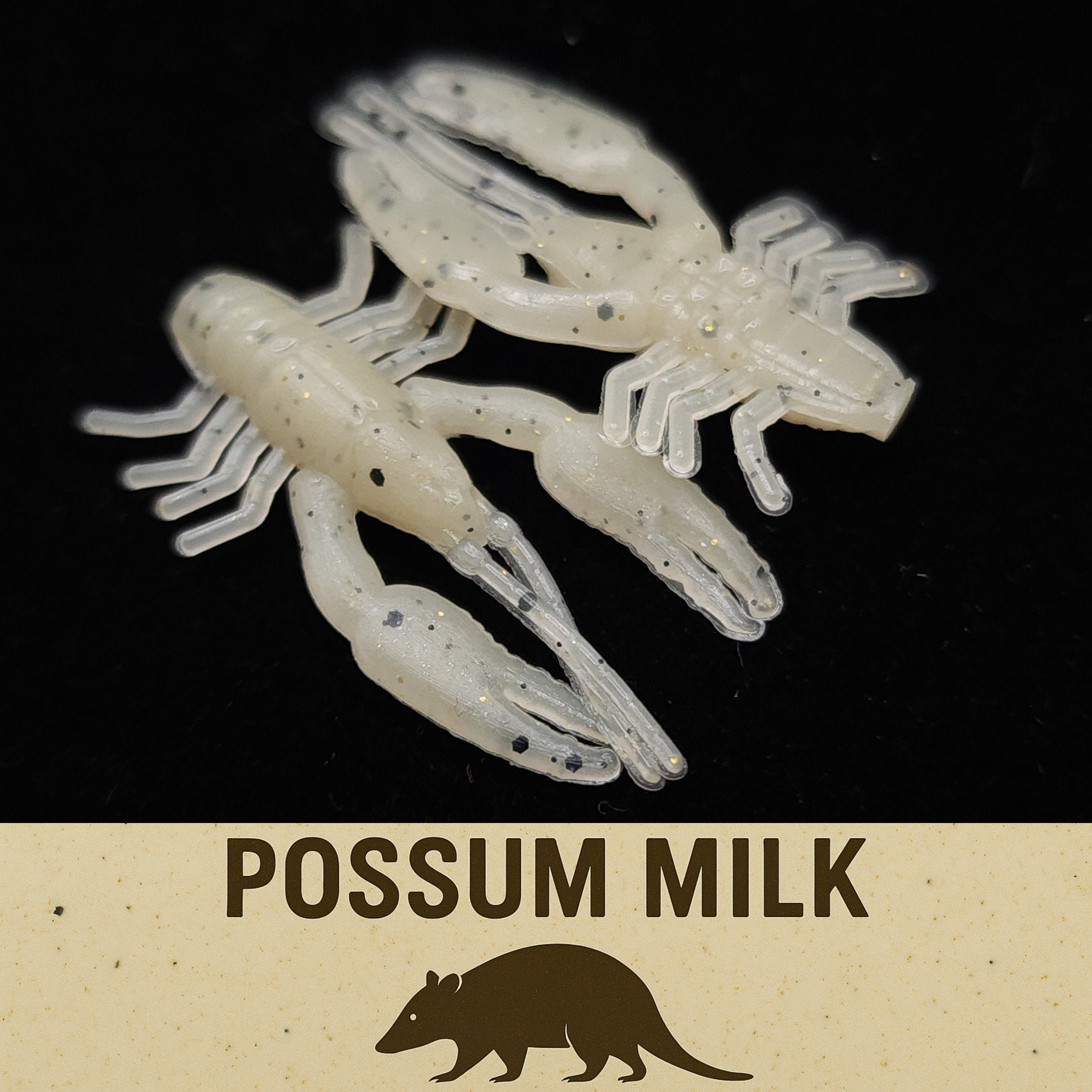 Jar of 1" Inch Micro Crayfish "The Creek Crawler"