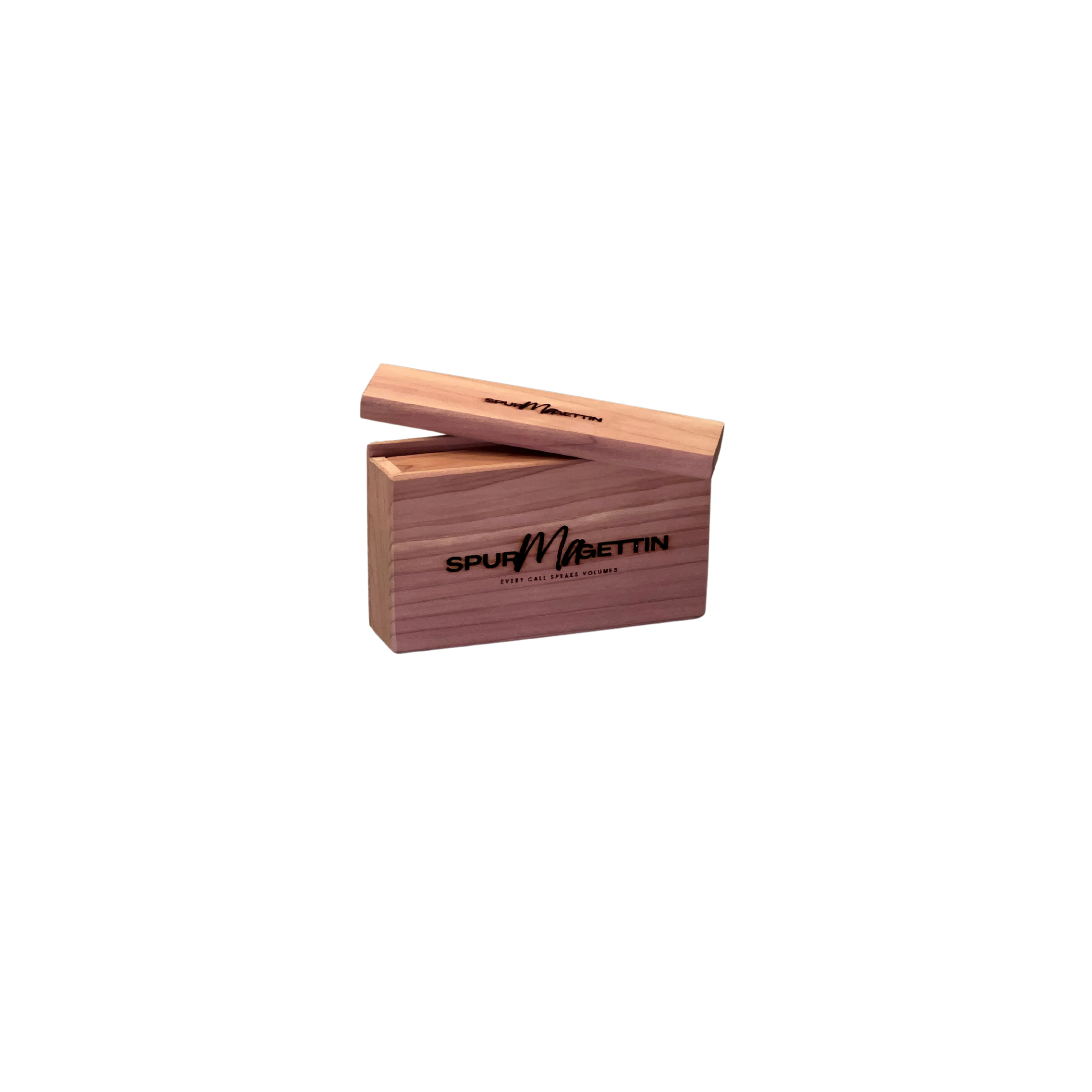 Scratch Box Call in Cedar Wood